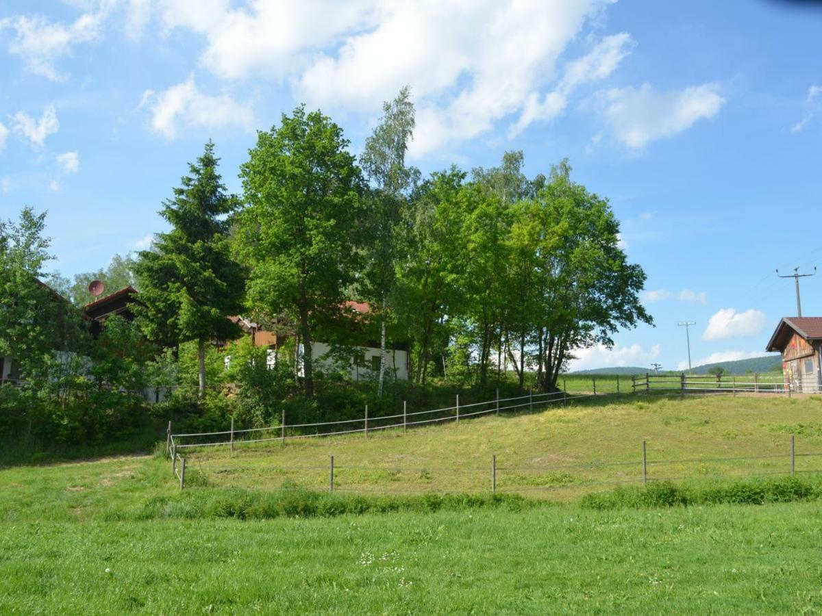 Ferienwohnung Wildgatter Grafenwiesen Eksteriør bilde